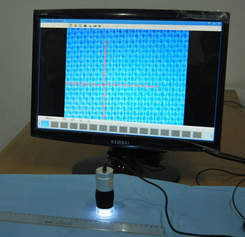 1.3MP portable digital microscope for out door microscopic measurement ...