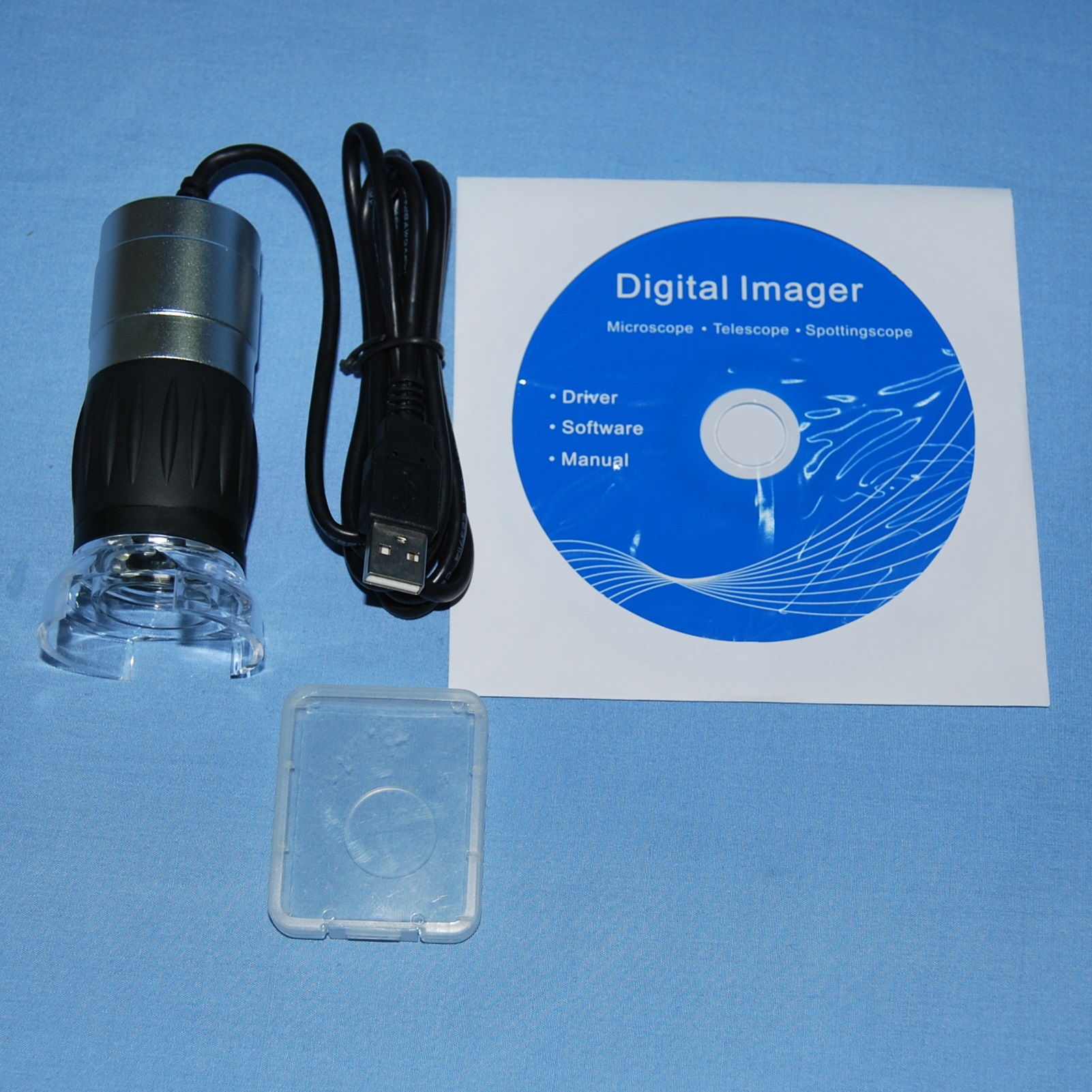 1.3MP portable digital microscope for out door microscopic measurement ...
